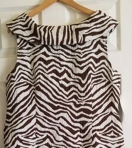 This Jacquared Zebra dress